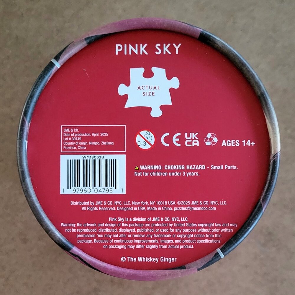 Pink Sky NASHVILLE Jigsaw Puzzle 1000 pieces - Picture 6 of 9